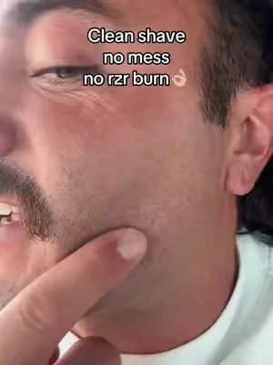 shaving with no mess👌🏼