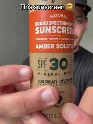 SPF 30, no white cast, mineral based, AND on sale!? #drsquatchsunscreen #sunscreen #drsquatch #dealsforyoudays #tiktokshopcreatorpicks 