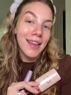 we’re not ugly we just need to skip the cakey foundation 👏🏻 I am looooving tarte’s new cc tinted serum @tarte cosmetics #tarte #tintedserum #skintint #foundation #tartecosmetics 