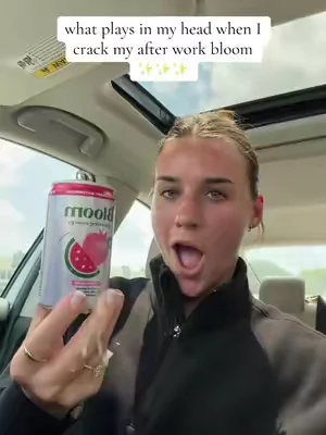 Not sure why it wanted to explode all over my car but SO YUM🌱✨ #bloomenergy #bloom #energydrink #afterworkroutine #dealsforyoudays 
