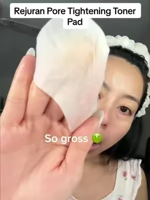 They have pore tightening toner pads now??  #REJURAN #poretighteningpad #porecare #porerefining #kbeauty @REJURAN US 