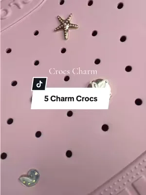 Crocs Jibbitz Summer Vibes 5 Pack Shoe Charms – Cute Florals & Jewelry-Inspired Designs ##charms##crocscharm##Summervibes##DealsForYouDays##tiktokshopcreatorspicks
