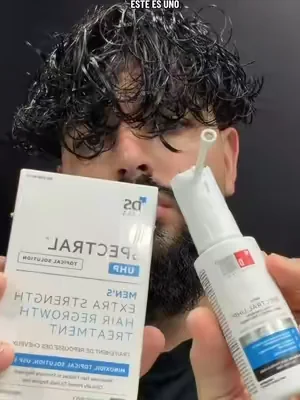 Minoxidil clásico para estimular el crecimiento del cabello y barba  #minoxidil #minoxidilresult #hairgrowth #hairproduct #beardgrowth 