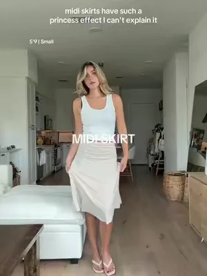 every girl needs a midi skirt !! So classy 