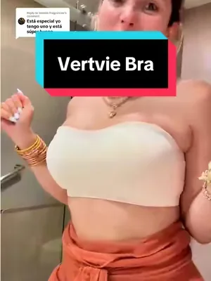 Replying to @Idalmis Fragrances Por fin encontré un strapless que no tengo que estar acomodando todo el día 🥰Super cómodo, suave y perfecto para vestidos, tops de un hombro y looks de verano. #straplessbra #bra #vertviebra #vertvie #DealsForYouDays