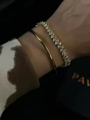 give me marquise everything ✨ @PAVOI #pavoijewelry #tennisbracelet #marquise #dealsforyoudays #bracelet 