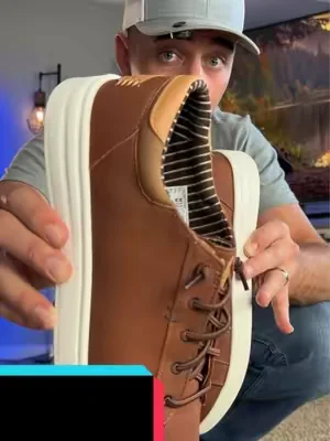 The @HeyDude Paul Pro is what happens when casual comfort gets a more polished upgrade. Featuring a lightweight design, easy-on slip-on construction, elastic laces, and the removable DUDESOLE+ foam insole, it’s built for long days on your feet without sacrificing style. The relaxed fit, flexible outsole, and travel-ready design make it a versatile option whether you’re heading to work, traveling, or just running errands.   #HEYDUDE #PaulPro #MensStyle #CasualShoes #ComfortShoes          