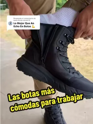 Respuesta a @www.tiktok.comiki13  Botas cómodas y ligeras para trabajos de todo tipo #tiktokshopcreatorpicks #dealsforyoudays #summerwins #workboots #tacticalboots 