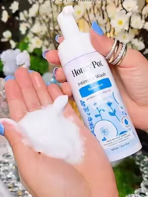 The Honey Pot Company - Sensitive Intimate Wash - Hypoallergenic Cleanser for Daily Care - Herbal Infused - PH Balanced Plant Based Natural Hygiene Products - 5.51 Fluid Oz #dealsforyoudays 
