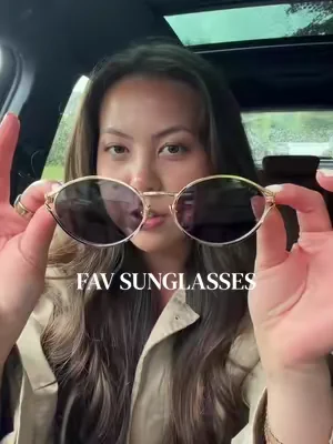 the quality is so luxe but the price is so fair I’m in love 💛⭐️ #sunglasses #ovalsunglasses #ttsverticalpro #dealsforyoudays @DIFF EYEWEAR 