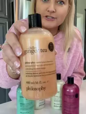 You buy when the deals are good. Holiday shopping is here! #giftideasforher #giftbagideas #philosophybodywash #bodywash #qvc 