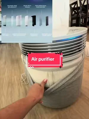 Clean counters don’t always mean clean air 🫣 #airpurifier #blueair #cleanerhome #petowners #DealsForYouDays @Blueair 