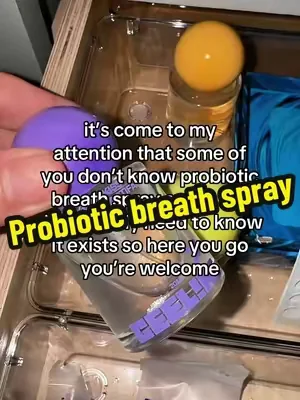 never having bad breath is such a flex >>> #ceelike #breathspray #freshbreath #LifeHack #dealsforyoudays Ceelike probiotic breath spray 