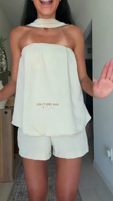 @KAYWIDE Resort size s, 5’7” 125 & the color is apricot! Ordering more colors asap 🤭 #summerfashion #matchingset #vacationoutfits #summeroutfits 
