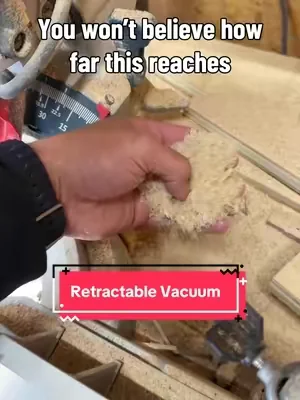 Hands down a must have for any garage or shop. #dealsforyoudays #vacuum #retractable 
