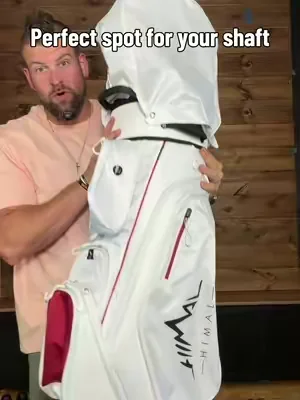 Lightest golf bag I’ve ever lifted. #dealsforyoudays #golfbag #golftok 