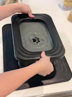 Seriously a must have for large breed dogs and sloppy drinkers! #summeressentials #dogwater #dogcare #dogsoftiktok  #waterbowl 