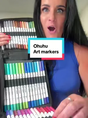 Ohuhu Art Markers! #ohuhu #ohuhumarkers 