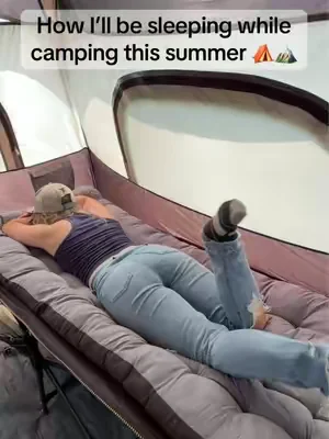 This is my idea of camping #campinglife #campinghacks #dealsforyoudays 