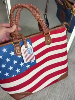 @Vaqueras Outfitters Montana West tote bag with American flag America 250 #dealsforyoudays #american #country #western #4thofjuly 