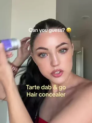 A must in your 30s/40s lol!! I can’t stand my gray hairs!! Not ready to embrace them 😆 this dab and go hair concealer from Tarte is a game changer!! @tarte cosmetics  #dealsforyoudays #grayhair #graycoverage #hairconcealer #tartecosmetics 