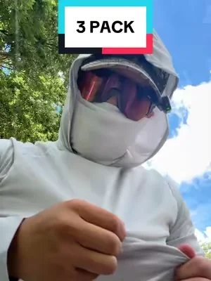 Replying to @Lazaro Cruz camisas con gorro y mascarilla súper frescas y cómodas #camisas #sunprotection #uvprotection #dealsforyoudays 