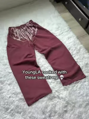 Most slept on YoungLA sweats fr #youngla #sweats #joggers #sweatpants #gym 