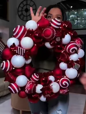 @QVC, Inc dropped the Kringle Express Christmas Wreath and I snatched this wreath for my door up so fast!  #kringleexpress #christmasdecor #christmaswreath #christmasdecorations 