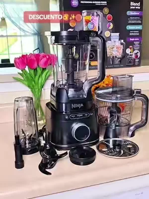 Ninja Detect Kitchen System Power Blender + Food Processor Pro with 24-oz. To-Go Cup and BlendSense Technology - TB401 #dealsforyoudays @Ninja Kitchen 