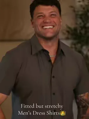 It’s Danny’s first transition Vid so be nice🥹 #myman #sharpdressedmen #dressshirts #summervibes #dealsforyoudays 