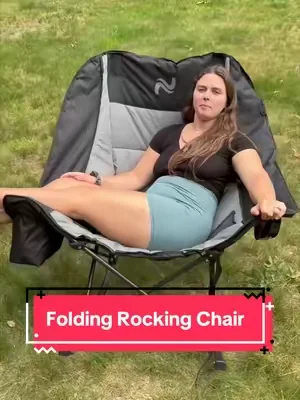 Okay, I’ll be honest, this chair rocks! 🙌😎 #dealsforyoudays #tiktokshopcreatorpicks #foldingchair #campingchair #outdoorchair 