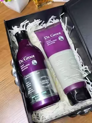 Dr. Groot Scalp Revitalizing Solution Thickening Essentials Duo - Biotin & Rosemary Color-Safe Shampoo and Conditioner Set Haircare Blend #dealsforyoudays 