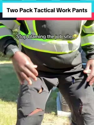 Two pack of Men’s Tactical Work Pants. #dealsforyoudays #workpants #bluecollarlife #constructionworker #tradesmanlife 