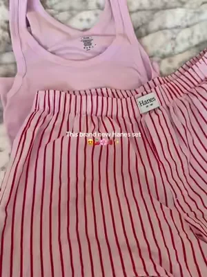 Soooo comfy. I think this is my new fave omg #Sleepset #summersleepset #hanes #tiktokshopcreatorpicks #dealsforyoudays     