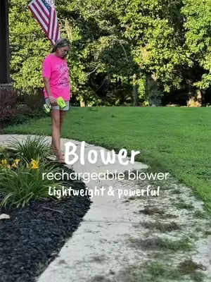 SEESE Turbo Jet Leaf Blower great for sidewalks and porches. @SEESE OS #rechargeable #leafblower #yardwork #dealsforyoudays #tiktokshop 