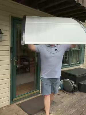 VEVOR Door Awning Rain Snow Sun Protection Front Porch Canopy Upgrade Durable Outdoor Cover For Any Entryway #TikTokshopCreatorPicks #FathersDayGift #DealsForYouDays #DoorAwning #OutdoorHomeUpgrade @VEVOR Outdoor Store 