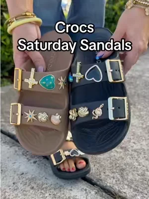 Sepia and black are back as of June 22! Love these crocs! #crocs #crocssandals #crocssaturdaysandals #tiktokshopcreatorpicks #crocssandals 