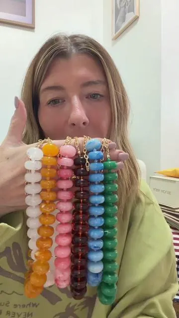 Statement necklace? More like the whole conversation. ✨💕  #dealsforyoudays #summerwins #summervibe #beaded #necklaces 