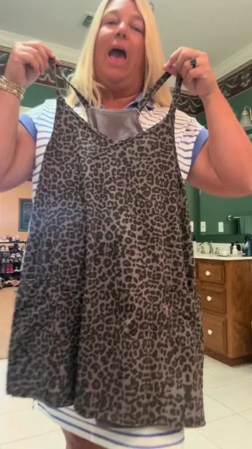 These summer dresses are absolutely so cute and has shorts underneath #leopardprint #tiktokshopcreatorpicks #dealsforyoudays #summervibe #summerdress 