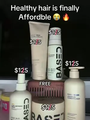‼️ No More Dry Hair ‼️  Lil secret, based will be increasing the price so get it now before they do every single time, trust me I done hella research  #curly #natural 🚨 FREE SHIPPING 🚨  This is a limited time deal and will end very soon and return to normal price 🚨 #basedbodyworks     #haircareproducts #Dealsforyoudays  How to use each products 👇  Easy guide for leave in conditioner 👇  - Instant HydrationProvides immediate moisture to dehydrated curls, transforming them from dry to hydrated. - Anti-Frizz: Eliminates frizz for smoother, more manageable hair. - Curl EnhancementDefines and enhances the natural curl pattern for popping curls. -  lightweight: The leave-in conditioner is formulated to be very lightweight, leaving minimal build-up in hair. - All Natural Ingredients: Contains Caster Seed Oil, Avocado Oil, Glycerin, Vitamin E, ensuring deep nourishment and healthy hair. - Made in the USA: Crafted with pride in the USA, ensuring high-quality and effective formulation.