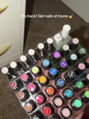 One of my daughter’s favorite nails kits! Comes with everything you need to do your nails at home. #NailsAtHome #GelNails #nails 
