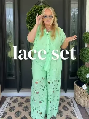 It’s a 10/10! #set #laceset #summeroutfit #tiktokshopcreatorpicks #dealsforyoudays 