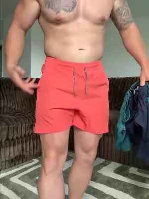 Had to put yall on these- I’m 6ft 32in waist rockin L #shorts #gymshorts #athleticwear 