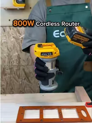 Take Your Router to the Job, Not the Other Way Around 🪵🔋✨#ecarke #router #dewalt #SummerWins #DealsForYouDays 