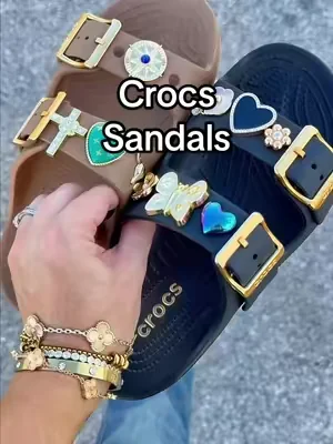 Sepia and black are back but they never last long! #crocs #crocssandals #crocssaturdaysandals #tiktokshopcreatorpicks #crocs 