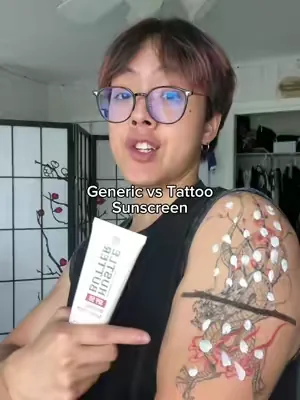 this sunscreens actually so fire #tattoos 