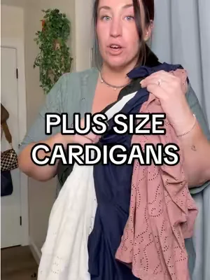 These are perfect over tank tops, dresses, and even bathing suits!! #plussizefashion #cardigan #eytino 