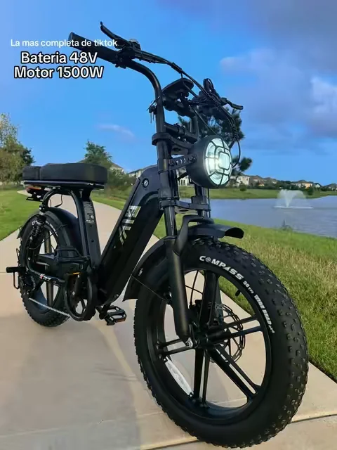 ⚡ Hasta 28 MPH 🔋 Hasta 60 millas por carga 🛞 Llantas fat tire ✨ Doble suspensión para una conducción más cómoda  Summervibes 1500W Peak (750W Rated) Electric Bike, 20" Fat Tires, 90Nm Torque, 28MPH Top Speed, 48V 15Ah Battery, 65KM Range, LCD Display & Bluetooth App | Black & Desert Yellow electric bike, e bike for adults, fat tire electric bike, electric bicycle, electric bike 28 mph, electric bike 60 mile range, commuter electric bike, dual suspension ebike, ebike with fat tires, bicicleta eléctrica, bicicleta eléctrica para adultos, bicicleta eléctrica de largo alcance, bicicleta eléctrica con suspensión #electricbike #bicicletaelectrica #tiktokshopcreatorpicks #Summervibes #DealsforYouDays 