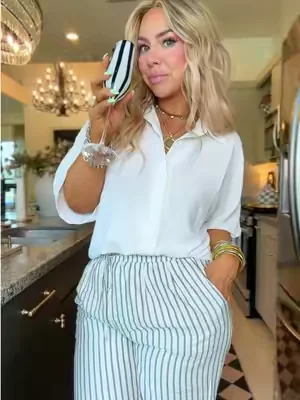 Replying to @BoujeeSouthernMama✨  classiest top to dress up or down 👏🏼 @DOKOTOO-US #blouses #classytops #DealsForYouDays #Summerwins #classytop 