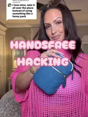 Replying to @pjm19670 #dealsforyoudays #hippouch #rfidblocking #QVC #HANDSFREE 